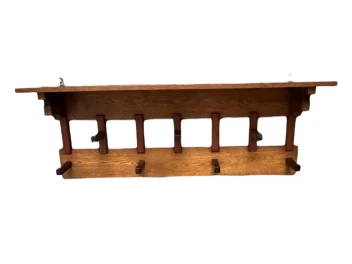 Art Deco Modernist Coat Rack by P.E.L. Izeren for De Genneper Molen, 1920s